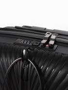 Чемодан на съёмных колёсах, 18", кодовый замок, 33×16×49 см, чёрный - Фото 2