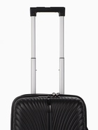 Чемодан на съёмных колёсах, 18", кодовый замок, 33×16×49 см, чёрный - Фото 3