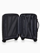 Чемодан на съёмных колёсах, 18", кодовый замок, 33×16×49 см, чёрный - Фото 8