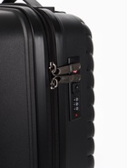 Чемодан на колёсах, 20", кодовый замок, 36×20×54 см, чёрный - Фото 4