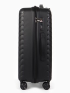 Чемодан на колёсах, 24", кодовый замок, 40×24×65 см, чёрный - Фото 5