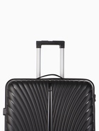 Чемодан на колёсах, 28", кодовый замок, 47×28×75 см, чёрный - Фото 2