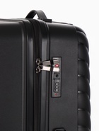 Чемодан на колёсах, 28", кодовый замок, 47×28×75 см, чёрный - Фото 4