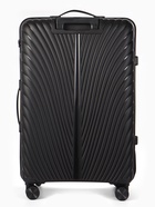 Чемодан на колёсах, 28", кодовый замок, 47×28×75 см, чёрный - Фото 6