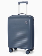 Чемодан на колёсах, 20", кодовый замок, 36×20×54 см, синий - Фото 1