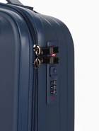 Чемодан на колёсах, 20", кодовый замок, 36×20×54 см, синий - Фото 3