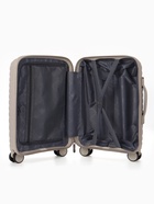 Чемодан на съёмных колёсах, 18", кодовый замок, 33×16×49 см, бежевый - Фото 8