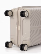 Чемодан на колёсах, 20", кодовый замок, 36×20×54 см, бежевый - Фото 8
