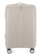 Чемодан на колёсах, 24", кодовый замок, 40×24×65 см, бежевый - Фото 2