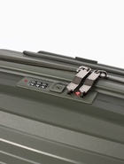 Чемодан на съёмных колёсах, 18", кодовый замок, 33×16×49 см, хаки - Фото 3