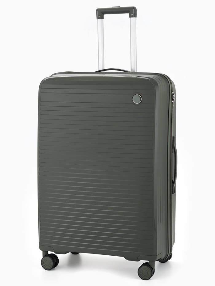 Чемодан на колёсах, 28", кодовый замок, 47×28×75 см, хаки