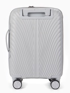 Чемодан на съёмных колёсах, 18", кодовый замок, 33×16×49 см, серый - Фото 5