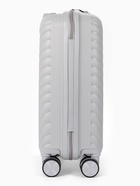 Чемодан на съёмных колёсах, 18", кодовый замок, 33×16×49 см, серый - Фото 6