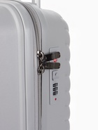 Чемодан на колёсах, 20", кодовый замок, 36×20×54 см, серый - Фото 3