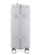 Чемодан на колёсах, 24", кодовый замок, 40×24×65 см, серый - Фото 3