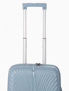 Чемодан на съёмных колёсах, 18", кодовый замок, 33×16×49 см, голубой - Фото 3