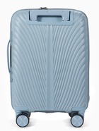 Чемодан на съёмных колёсах, 18", кодовый замок, 33×16×49 см, голубой - Фото 5