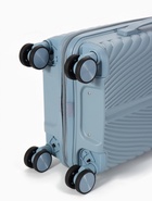 Чемодан на съёмных колёсах, 18", кодовый замок, 33×16×49 см, голубой - Фото 7