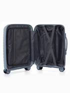 Чемодан на съёмных колёсах, 18", кодовый замок, 33×16×49 см, голубой - Фото 8