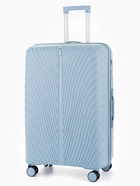 Чемодан на колёсах, 28", кодовый замок, 47×29×73 см, голубой - Фото 1