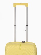 Чемодан на съёмных колёсах, 18", кодовый замок, 33×16×49 см, жёлтый - Фото 3