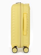 Чемодан на съёмных колёсах, 18", кодовый замок, 33×16×49 см, жёлтый - Фото 4