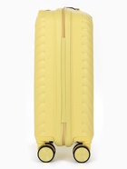 Чемодан на съёмных колёсах, 18", кодовый замок, 33×16×49 см, жёлтый - Фото 6