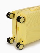 Чемодан на съёмных колёсах, 18", кодовый замок, 33×16×49 см, жёлтый - Фото 7