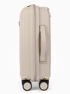 Чемодан на съёмных колёсах, 18", кодовый замок, 33×16×49 см, светло-бежевый - Фото 4