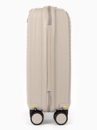 Чемодан на съёмных колёсах, 18", кодовый замок, 33×16×49 см, светло-бежевый - Фото 6