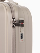 Чемодан на колёсах, 20", кодовый замок, 36×20×54 см, светло-бежевый - Фото 3