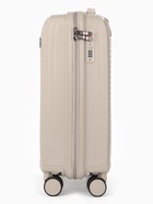 Чемодан на колёсах, 20", кодовый замок, 36×20×54 см, светло-бежевый - Фото 4