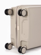 Чемодан на колёсах, 20", кодовый замок, 36×20×54 см, светло-бежевый - Фото 7
