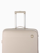 Чемодан на колёсах, 28", кодовый замок, 47×28×75 см, светло-бежевый - Фото 2