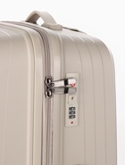 Чемодан на колёсах, 28", кодовый замок, 47×28×75 см, светло-бежевый - Фото 3