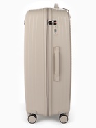 Чемодан на колёсах, 28", кодовый замок, 47×28×75 см, светло-бежевый - Фото 4