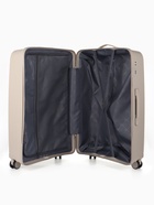 Чемодан на колёсах, 28", кодовый замок, 47×28×75 см, светло-бежевый - Фото 8