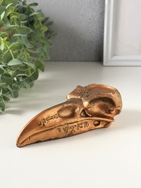 Подсвечник на 1 свечу «Клюв магический», 16×5 см, под бронзу винтаж