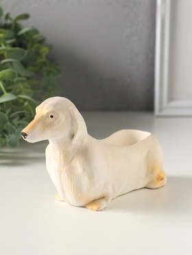 Подставка для мелочей «Такса», 10×15×5 см