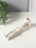 Подставка для благовоний, под свечу «Вечность», 26×5×5 см, гипс - фото 809651116