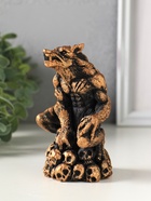 Фигурка гипс «Оборотень», 13×7 см, коричневая - фото 809651205