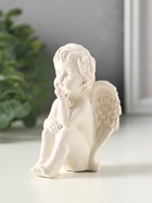 Фигурка гипс «Ангел мечтает», 10×5 см - фото 809651219