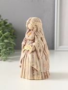 Фигурка гипс «Берегиня Лунница», 14×7 см, слоновая кость - фото 809651283