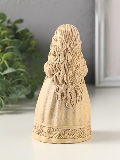 Фигурка гипс «Берегиня Судебница», 13.5×7×6 см, слоновая кость