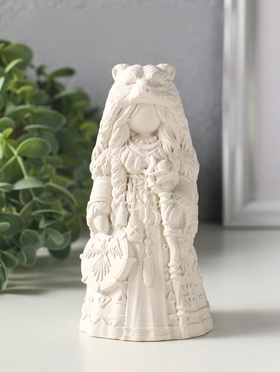 Фигурка гипс «Берегиня Шаманка медведица», 13.5×6 см