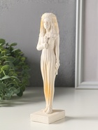 Фигурка гипс «Богиня Египта», 19.5×4 см, белая с позолота - фото 809651343