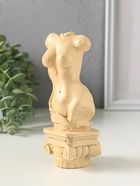 Фигура гипс «Бюст на пьедестале», 15×6 см, слоновая кость - фото 809651355