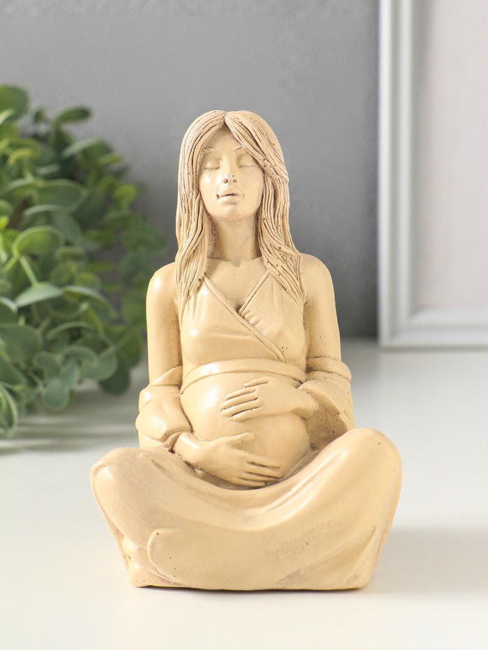 Фигурка «В ожидании чуда», 14×8×9 см, слоновая кость