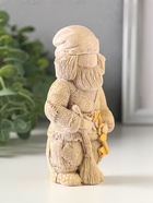 Фигурка- оберег «Домовой», декоративная, гипсовая, 13×7 см, слоновая кость - Фото 3