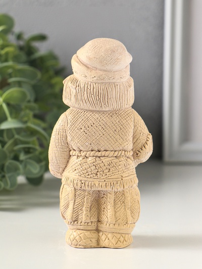 Фигурка гипс «Домовой», 13×7 см, слоновая кость